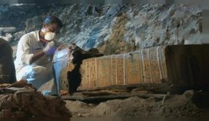 Découverte de momies en Egypte