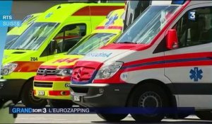 Eurozapping : la Toscane sous les eaux, accident de train en Suisse