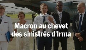 Macron sur Irma : "On ne peut pas anticiper ce qui n'est pas anticipable"