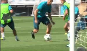 Cristiano Ronaldo ridiculise ses coéquipiers à l’entraînement