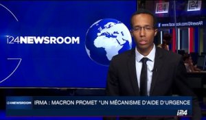 Ouragan Irma: Emmanuel Macron promet un "mécanisme d’aide d’urgence"