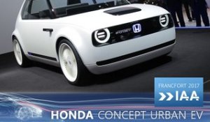 Honda Concept Urban EV et CR-V Hybrid en direct du Salon de Francfort 2017