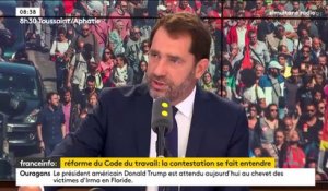 "Le principe de manifestation est juste, par contre, le principe du blocage de la France non."