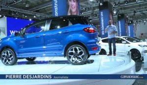 Ford EcoSport restylé : un beau progrès - vidéo en direct du Salon de Francfort 2017