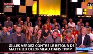 TPMP : Matthieu Delormeau de retour, Gilles Verdez totalement contre