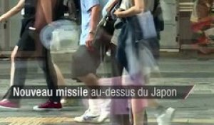 Les Japonais inquiets après le nouveau missile nord-coréen