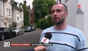 Attentat de Londres : un passager français témoigne