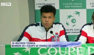 Coupe Davis - Tsonga : "Je suis tout simplement content pour l’équipe"