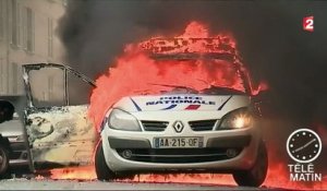 Paris : jugés pour avoir attaqué un policier et incendié sa voiture