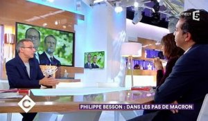 Philippe Besson raconte dans "C à vous" la réaction d'Emmanuel Macron après le retrait de François Hollande - Regardez