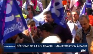 France: nouvelle manifestation contre la réforme de la loi Travail