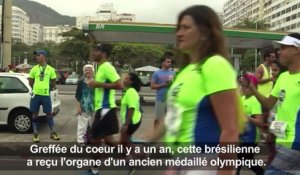 Un coeur olympique pour une Brésilienne de 67 ans