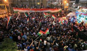 Le président kurde irakien déclare la victoire du "oui"