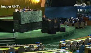 Trump se prend pour "l'empereur du monde" selon le Venezuela