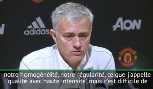 7e j. - Mourinho "satisfait" par le jeu de son équipe