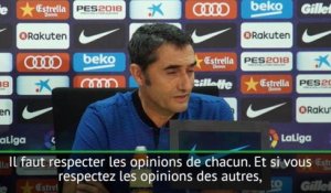 Référendum - Valverde défend la prise de position de Piqué