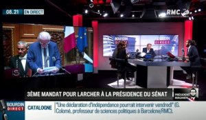 Président Magnien ! : 3ème mandat à la présidence du Sénat pour Gérard Larcher - 03/10