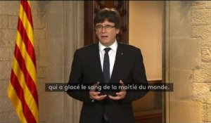 Référendum en Catalogne : "Le roi ignore des millions de Catalans", estime le président séparatiste Carles Puigdemont