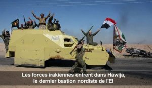 Les forces irakiennes entrent dans Hawija, bastion de l'EI