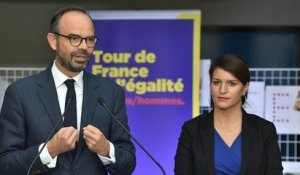 Lancement du Tour de France de l’Égalité entre les femmes et les hommes