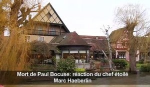 Décès de Paul Bocuse : réaction du chef étoilé Marc Haeberlin