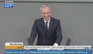 François de Rugy déclenche l’hilarité du Bundestag en se moquant de son allemand…