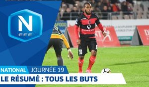 Championnat National, 19e journée : tous les buts I FFF 2018