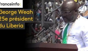 George Weah 25e président du Liberia