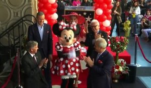 Minnie Mouse a enfin son étoile sur Hollywood Boulevard, 40 ans après Mickey