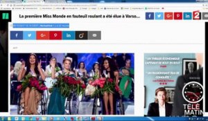 1re édition de Miss Monde en fauteuil roulant