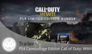 Trailer - La PS4 Camouflage Edition Limitée Call of Duty: WWII se dévoile en vidéo