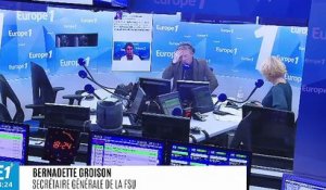 Bernadette Groison (FSU) : "Nous avons déjà une grève majoritaire à l'éducation nationale"