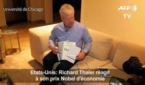 USA: Richard Thaler réagit à son prix Nobel d'économie