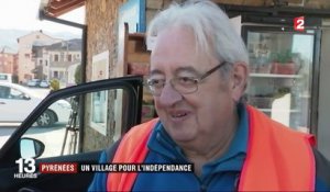 Pyrénées : un village pour l'indépendance de la Catalogne