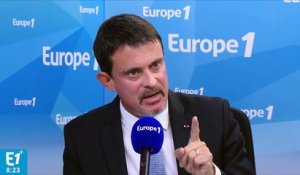 Valls : "on veut faire de moi une cible"