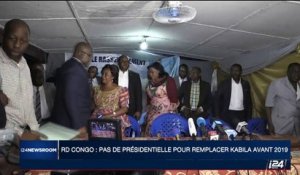 RD Congo : Pas de présidentielle pour remplacer Kabila avant 2019