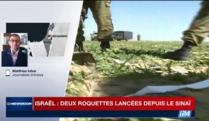 Israël: deux roquettes lancées depuis le Sinaï