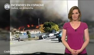 Dramatiques incendies au Portugal et en Espagne