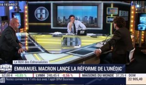 Le Rendez-Vous des Éditorialistes: Emmanuel Macron lance la réforme de l'Unédic - 16/10