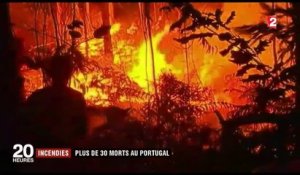 Incendies : plus de 30 morts au Portugal