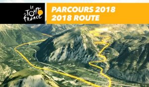 Parcours / Route 3D - Tour de France 2018