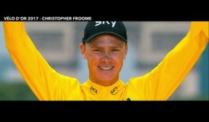 VIDEO. Tour de France 2018 : La remise du Vélo d'Or 2017 à Chris Froome