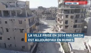 Daesh perd Raqqa, une ville aujourd'hui en ruines