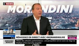 Invité de "Morandini Live", Henry-Jean Servat pousse un coup de gueule contre les pro-corrida - Regardez