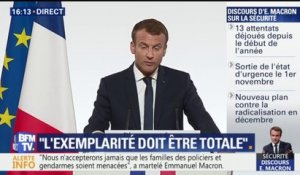 Macron : "La police de sécurité du quotidien ce n'est pas aller jouer au football avec les jeunes"