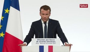 Les policiers « sont découragés de la lourdeur de tâches inutiles et obsolètes », selon Macron