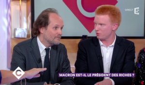 Adrien Quatennens : Macron, président des riches ? - C à Vous - 19/10/2017