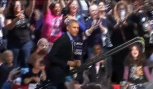 "Yes, we can" : quand Barack Obama refait son show