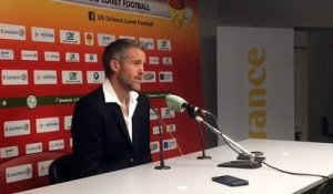 Réaction de Mickaël Landreau après US Orléans - FC Lorient