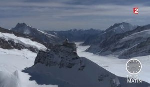 Le réchauffement climatique et ses conséquences dramatiques sur les glaciers alpins